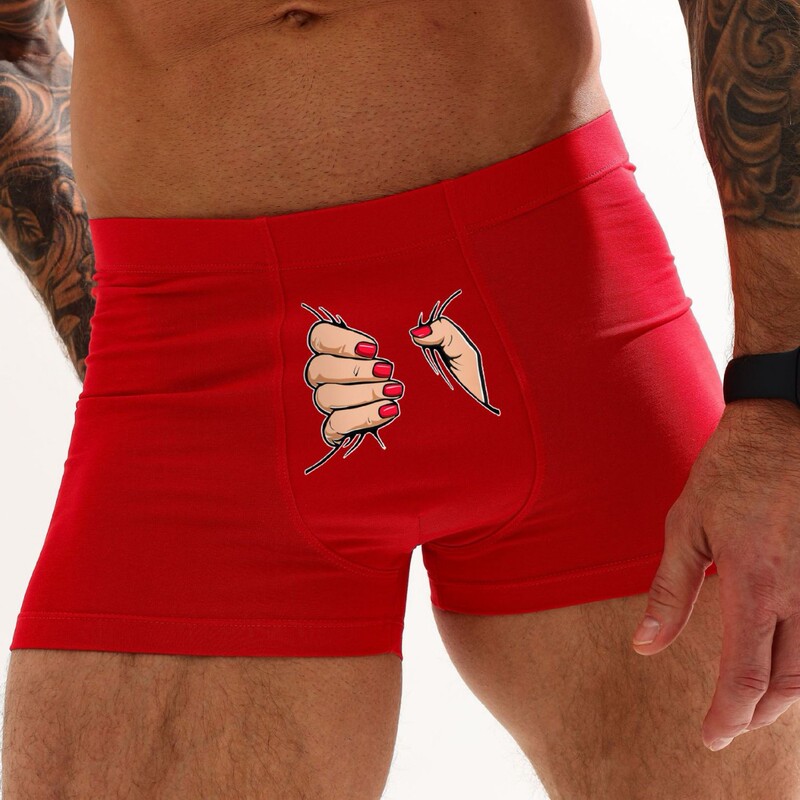 2026 Valentine's Day Men's Boxer Briefs Cross-Border Love Print Mid-Waist High-Elastic Men's Shorts Direct from Manufacturer 2026 Valentine's Day Men's Boxer Briefs Cross-Border Love Print Mid-Waist High-Elastic Men's Shorts Direct from Manufacturer