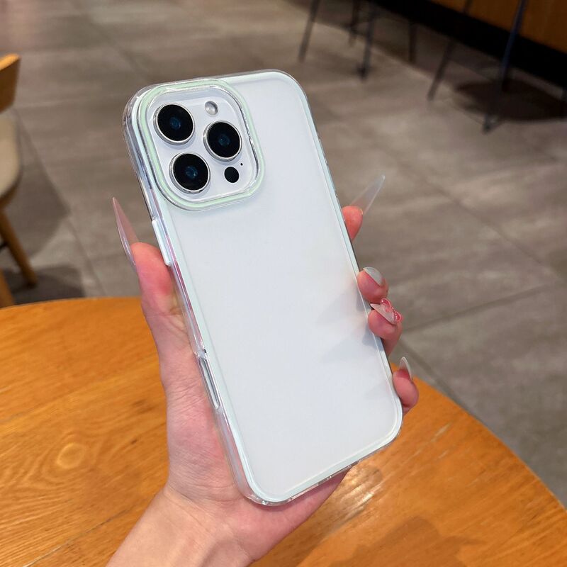 新しいつや消しスリーインワン iPhone16PROMAX 落下防止電話ケース Apple 15 ハーフドロップオイルリングケース 14 に適しています|undefined