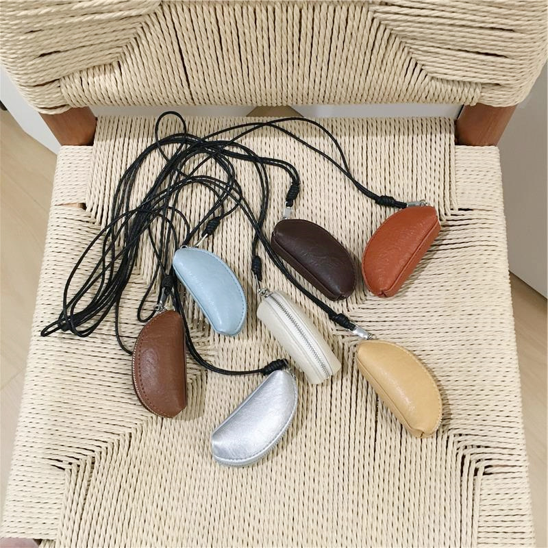 Hanging Neck Coin Purse 2025 New Compact Portable Storage Bag Car Key Protective Cover Lipstick Bag Pendant