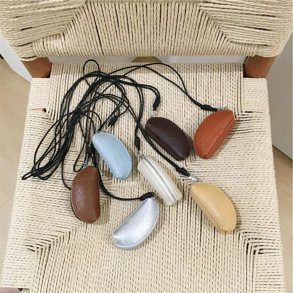 Hanging Neck Coin Purse 2025 New Compact Portable Storage Bag Car Key Protective Cover Lipstick Bag Pendant