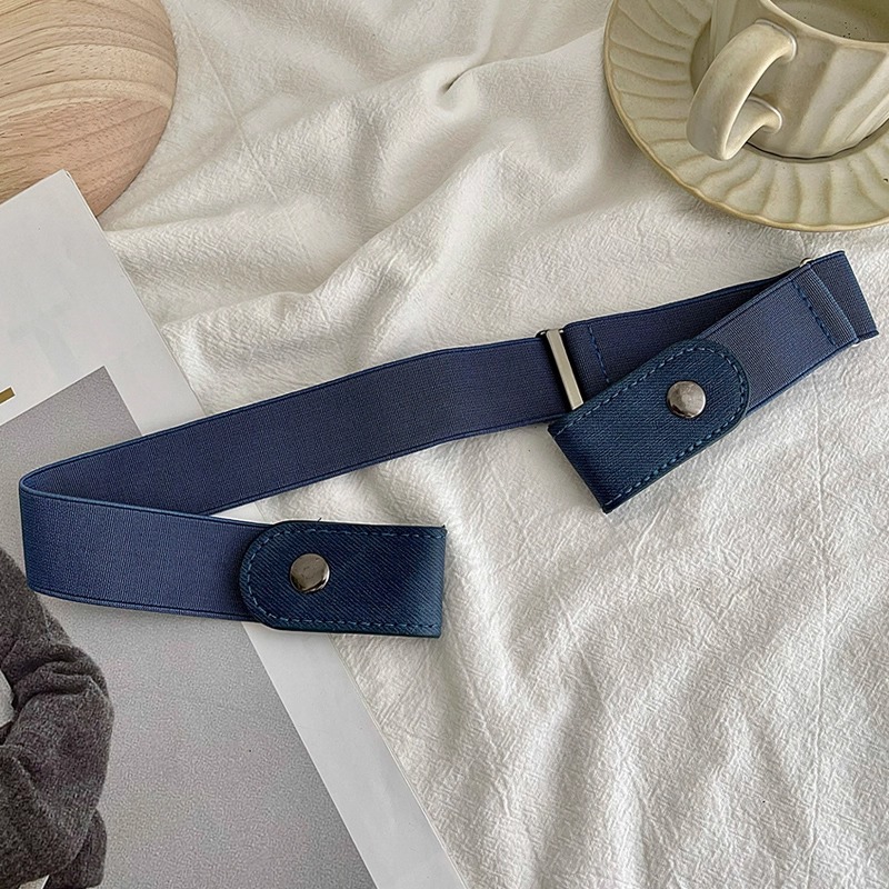 Lazy belt-denim dark blue-1 piece (opp bag)