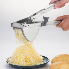 Potato Masher Stainless Steel Manual Potato Masher Pumpkin Smasher Fruit Juicer Baby Food Tool