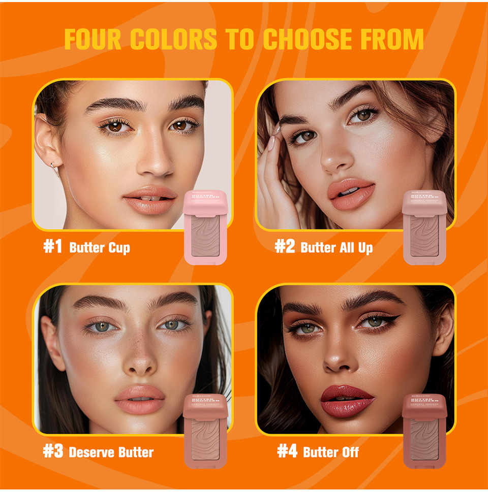 lakerain Butter Bronze Contouring Powder for Contour and natural hairline Contouring powder Item Picture