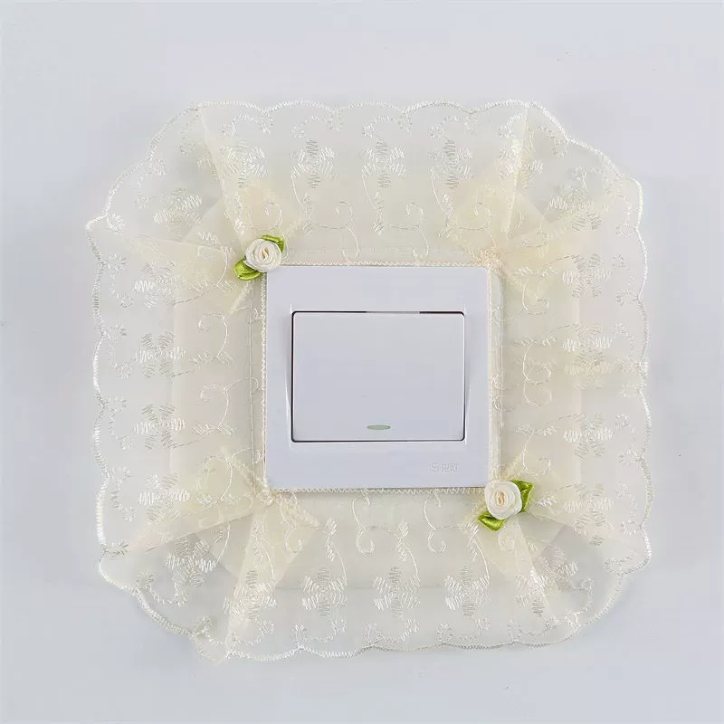 Cloth, switch key, creative protective case on wall