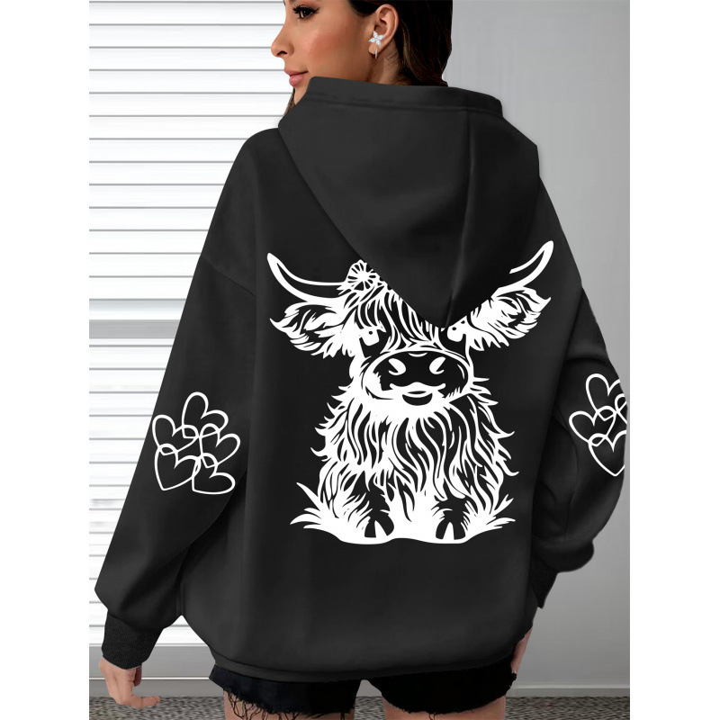 Big comfortable hoody, design soft long-sleeve 3