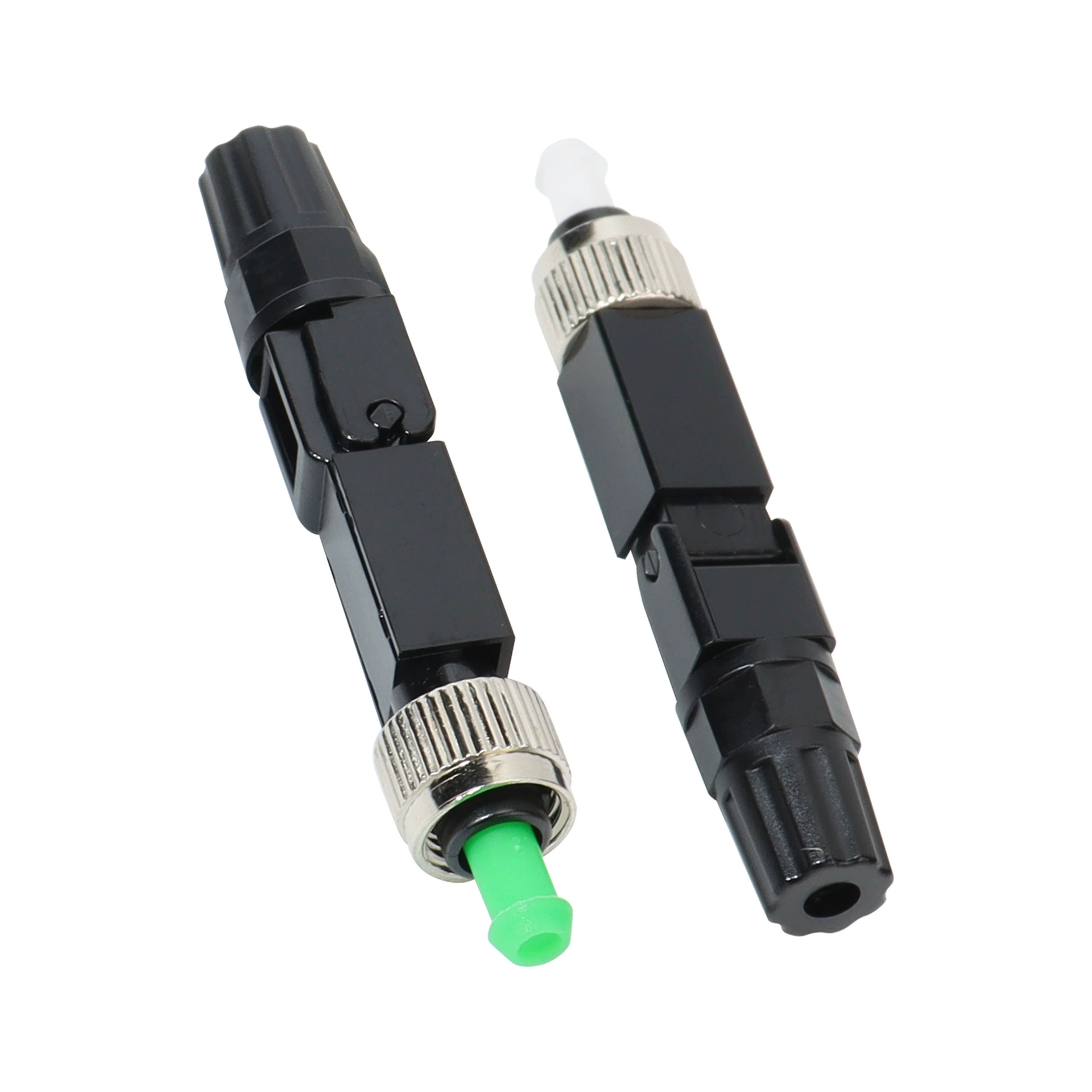 FC cold connector, embedded fiber optic fast connector, leather cable connection, telecommunications-grade fast connection