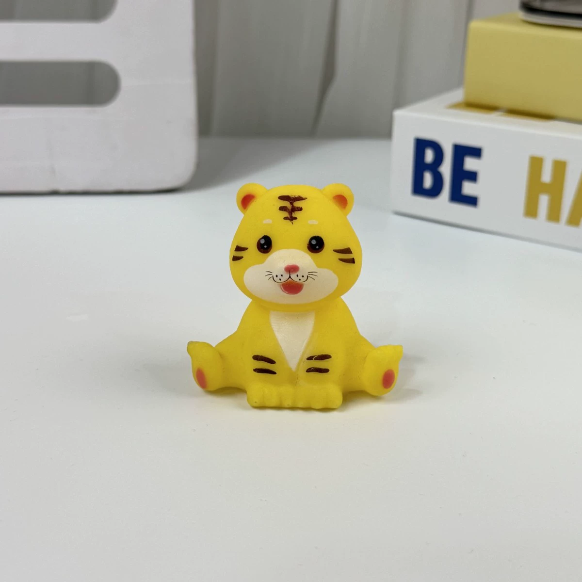 Cartoon electric toy plastic PVC, small doll, with little bears, panda, internet celebrity