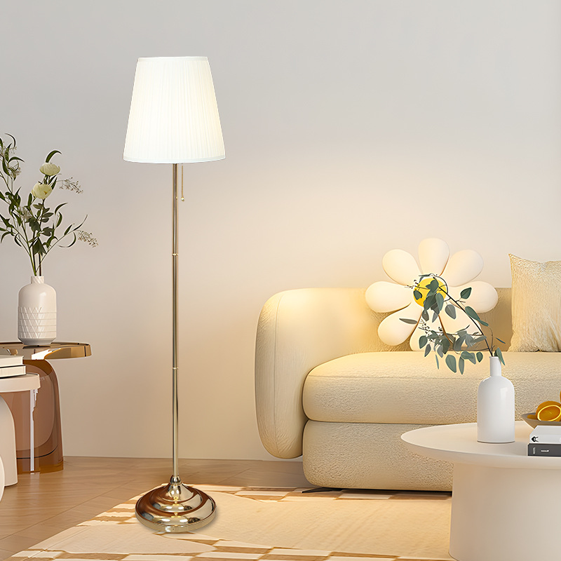 ✅跨境亚马逊床头台灯美式欧式客厅卧室护眼小夜灯复古拉绳装饰台