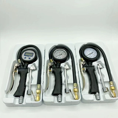 Air pressure gauge/tire pressure gauge, gauges, tire pressure gauges with inflation
