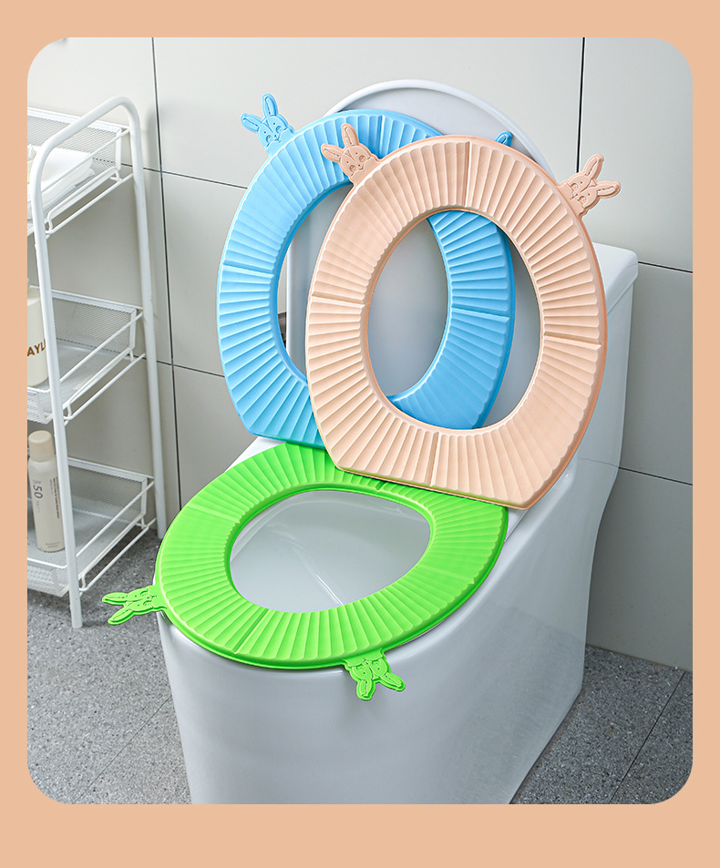 新款兔头马桶垫