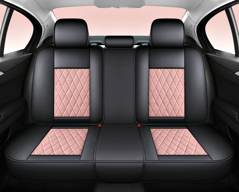 Cross-Border Foreign Trade Technology Fabric Car Seat Covers and Cushions, Universal for All Seasons, Full Surround Car Seat Covers and Cushions
