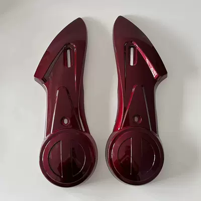 Electric vehicle fender: battery bike Little Turtle - maroon
