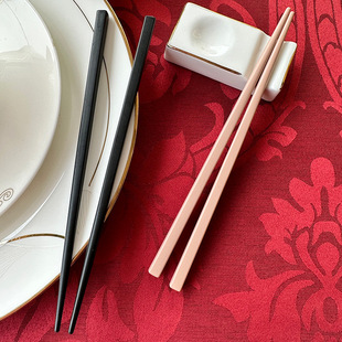 High-grade SPS alloy chopsticks Japanese sushi short chopsticks 18cm preschool children kindergarten non-slip mildew resistant high temperature resistant