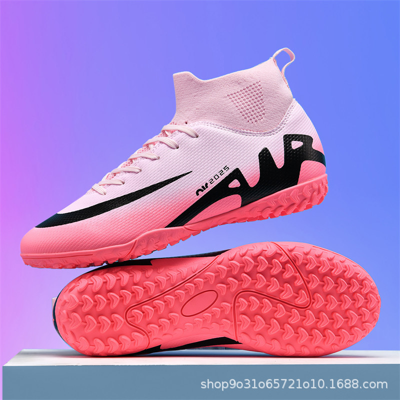 Pink - crushed nails