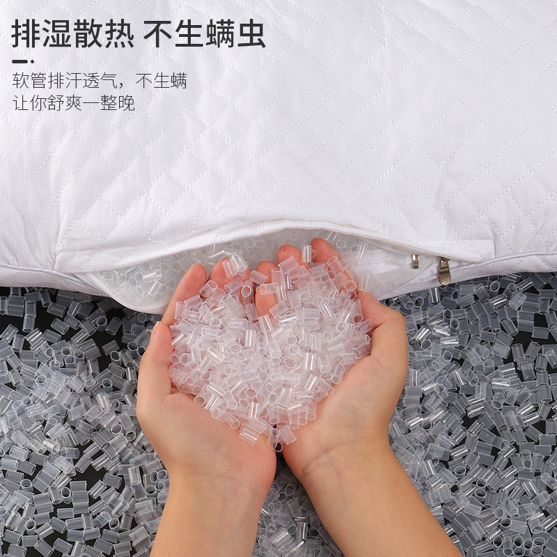 工場生産枕芯フィラーpeナノホース透明弾性チューブ充填枕芯プラスチックスプリングバックホース|undefined