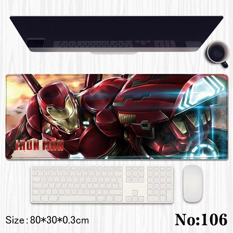 Big heroes, mouse, long keyboard