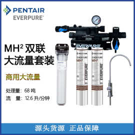 美国爱惠浦EVERPURE  MH2双联款大流量套装  商用净水器