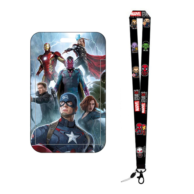 Creativo serie Marvel tarjeta Tarjeta de dibujos animados tarjeta del campus estudiante acceso control Metro Bus tarjeta titular puede ser ordenado