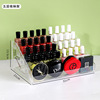 Acrylic nail polish, organic glossy stand for manicure, storage system, props