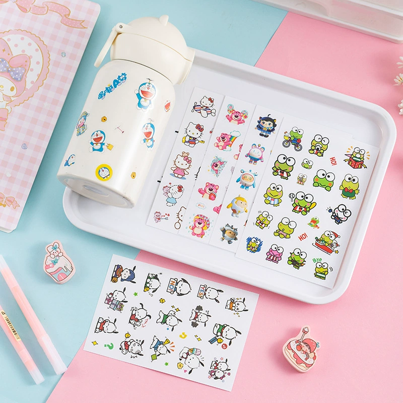 Sanrio наклейка мультипликационная наклейка Pacha собака яйцо пача милая наклейка предметы первой необходимости декоративные водонепроницаемые наклейки оптом