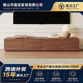 侘寂风格电视架简约中古风现代家居储物柜客厅家用小户收纳柜地柜