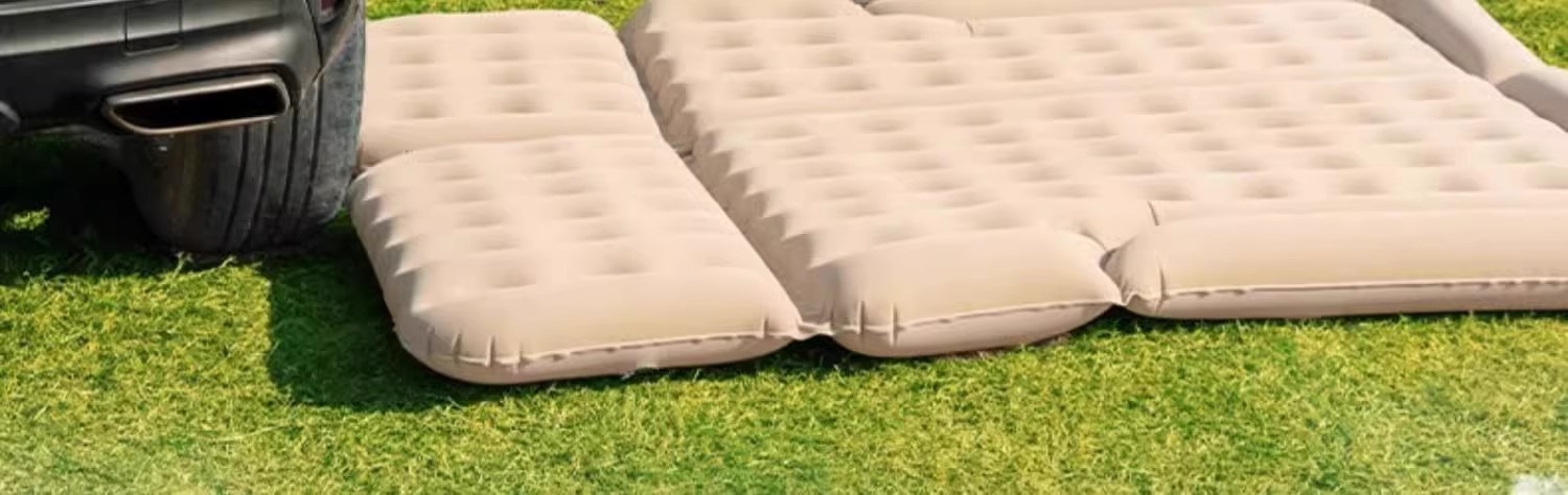 Long-distance travel essential】SUV car inflatable bed, trunk air mattress, in-car sleeping essential