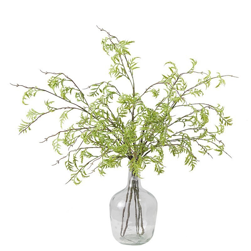 仿真绿植蕨叶 金沙蕨草软胶手感家居装饰样板间插花仿真植物蕨类|undefined