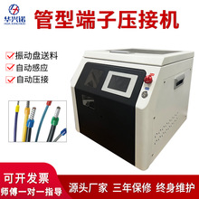 新款圆形管状端子压接机剥皮打端机绝缘管状端子剥打铆压机