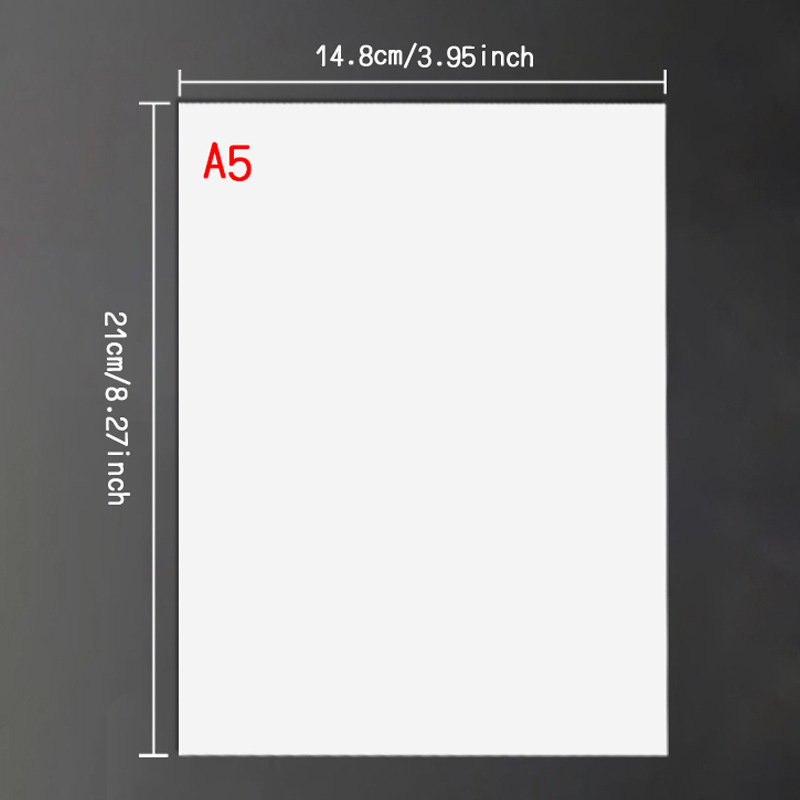 Transfronterizo A2A3A4A5 tabla blanca de absorción magnética borrable tabla de escritura nota de papel pegatinas de refrigerador personalizadas magnéticas pet image 13