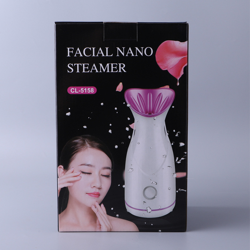 Instrumento de vapor facial transfronterizo vapor caliente Nano spray caliente hidratante instrumento de belleza para el hogar Dispositivo de vapor facial de frutas y verduras image 5