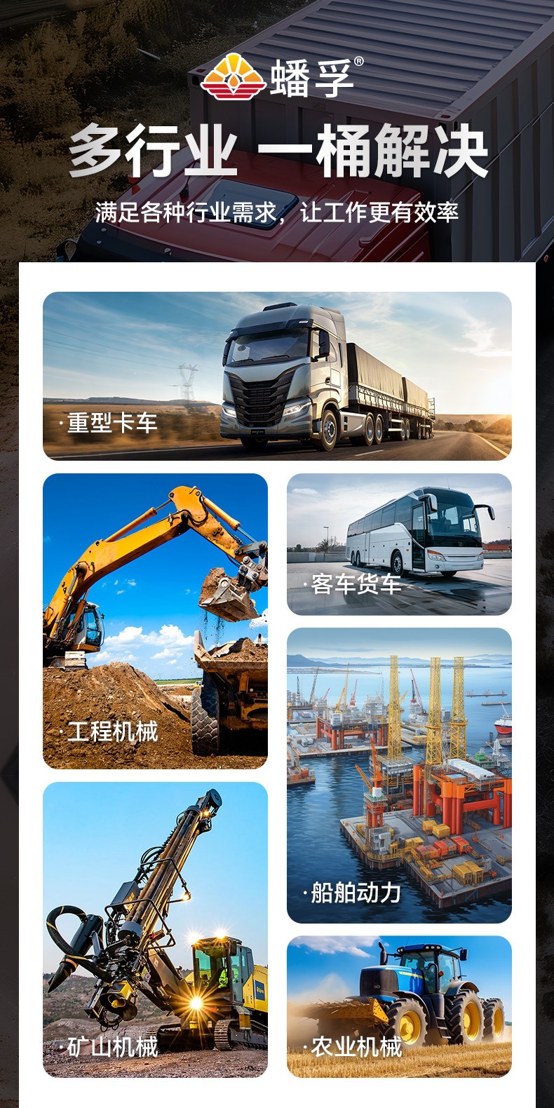 Suitable for genuine fully synthetic diesel engine oil, single-bar micro tiller, rotary tiller, Yuchai engine, and truck-specific lubrication