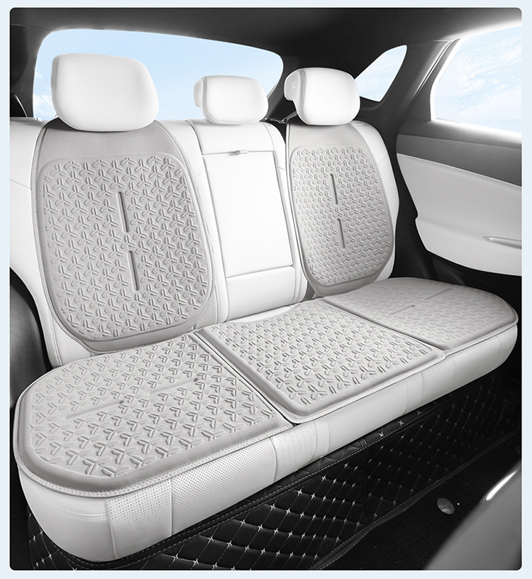 Honeycomb Car Seat Cushion, Universal for All Seasons, Summer Cooling Cushion, Breathable and Ventilated Seat Backrest, Light Luxury Cold Gel Driver's Seat