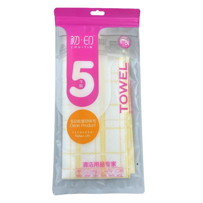 absorción de agua, absorción de aceite, espesar papel de cocina seco y húmedo de doble uso lavable cocina toallas perezosas desechables image 53