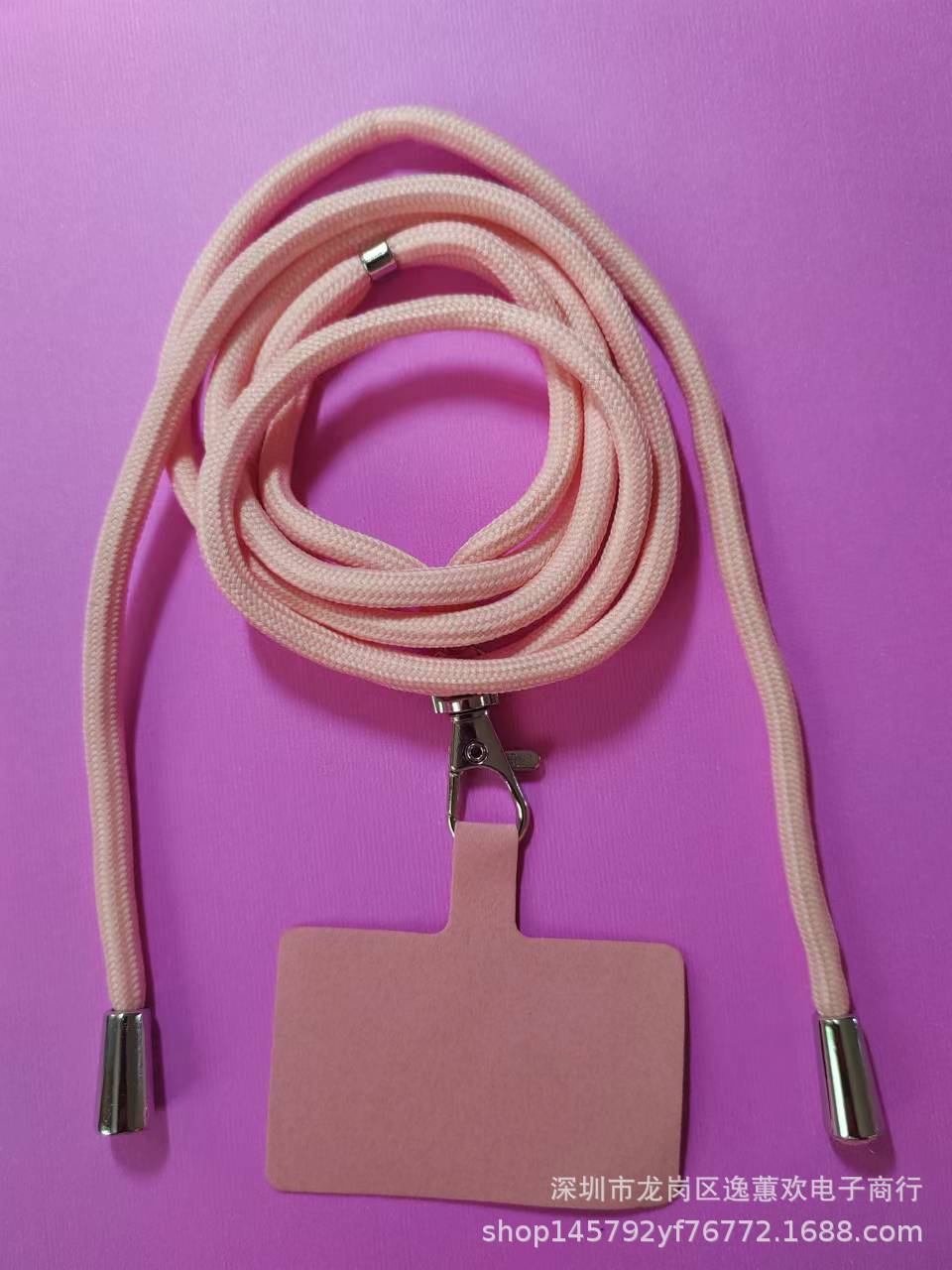 Cordón de teléfono móvil universal cuerda de cuello ajustable desmontable crossbody moda largo Internet celebridad TikTok Halter cuerda anti-perdida