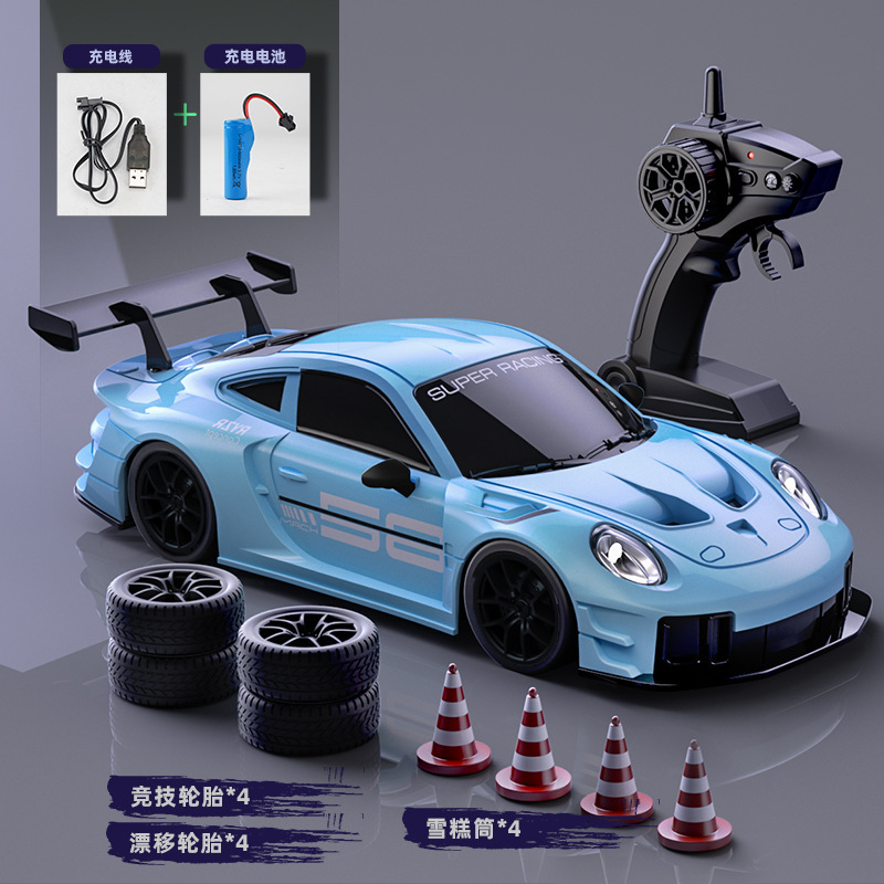 Cross-border RC cuatro tracciones de alta velocidad deriva control remoto coche de carreras de velocidad variable modelo de coche infantil juguete regalo