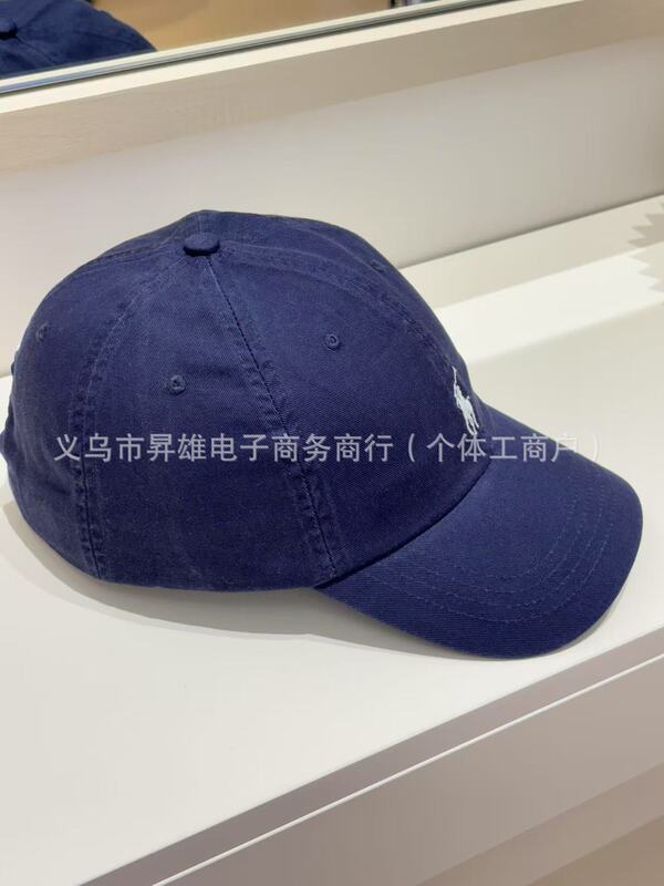 高バージョン RL ラフハット刺繍野球帽カップル同じスタイルのクラシックな多用途ポニーロゴひさしキャップは、他の人に送ることができます|undefined