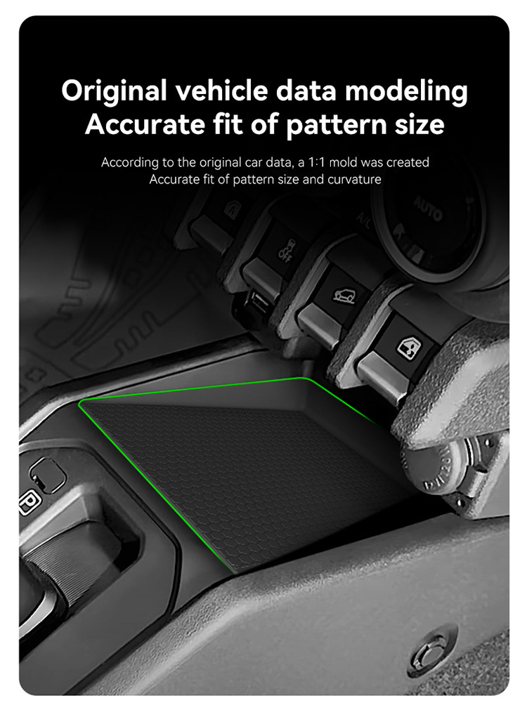 Suitable for 24-25 Models of Suzuki Jimny Jimny, Central Control Storage Anti-Slip Mat, Special Modified Accessories for Automotive Products