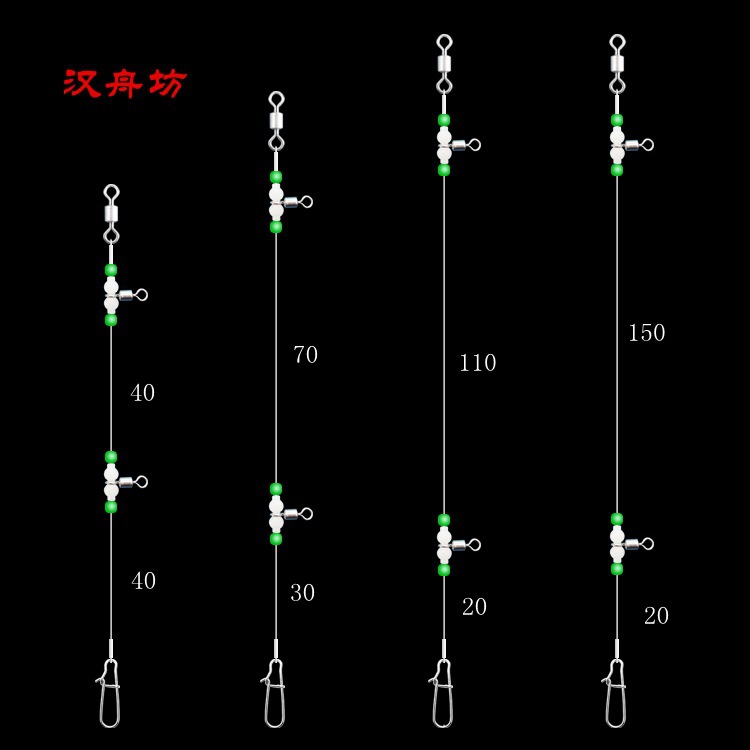 Night -light gourd fishing group Tiandi fishing group line Shipbuk island fishing boat fishing string hook bracket fishing gear accessories supplies 4