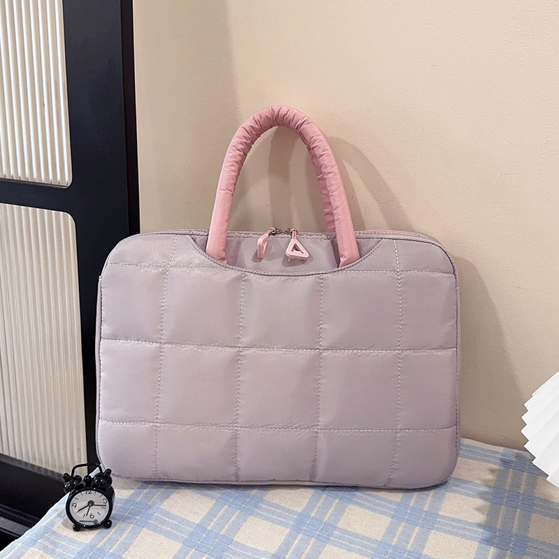 Bolsa de computadora gris