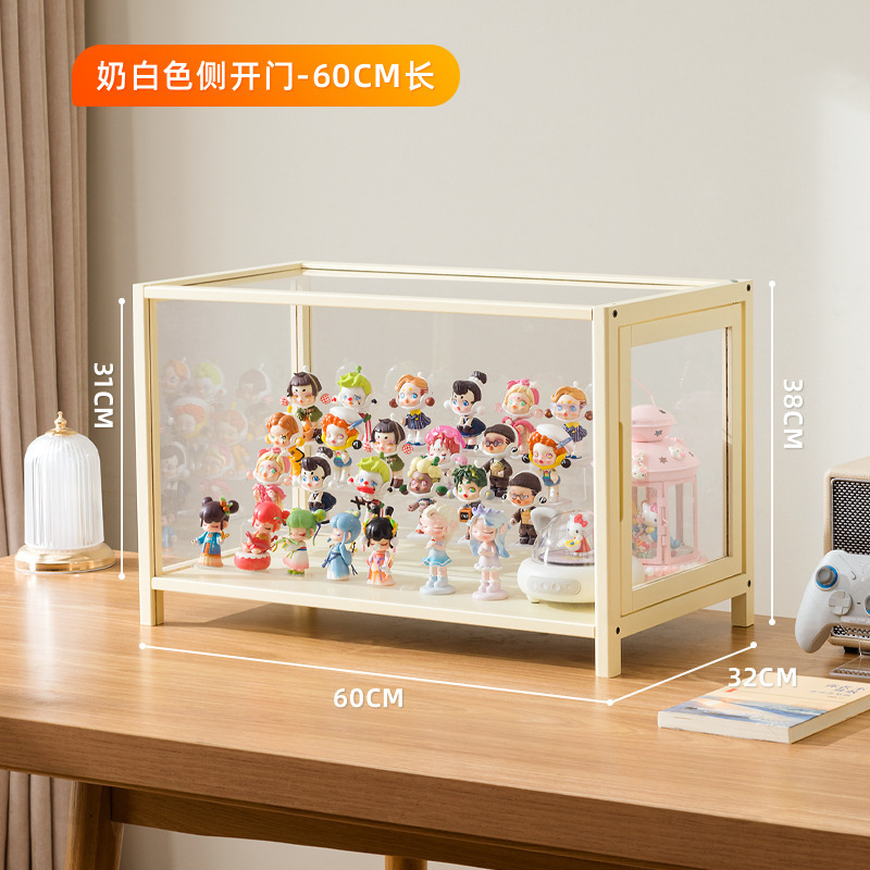 手作りディスプレイキャビネット模造ガラス透明防塵ディスプレイキャビネットレゴおもちゃアクリルディスプレイキャビネットスモークキャビネット化粧品|undefined