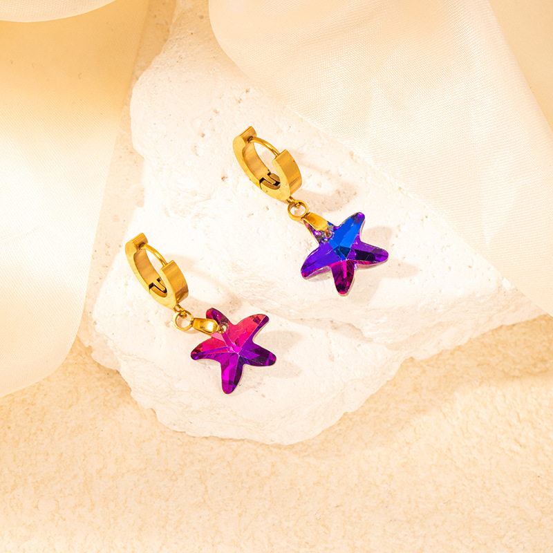 10g Weight 0.03µm Gold Plating Thickness Electroplated Gold Plating Process 201 Stainless Steel Ear Needle Material Golden Plated Plating Material Zircon Inlay Material Earrings Classification 1 Pair Quantity Party, Street Occasion 304 Stainless Steel Material Palm, Star, Heart Shape Pattern Women's Gender Casual, Simple Style, Streetwear Style Plating Craft 1 Pair Casual Simple Style Streetwear Palm Star Heart Shape Plating 304 Stainless Steel Zircon Stainless Steel Earrings 5