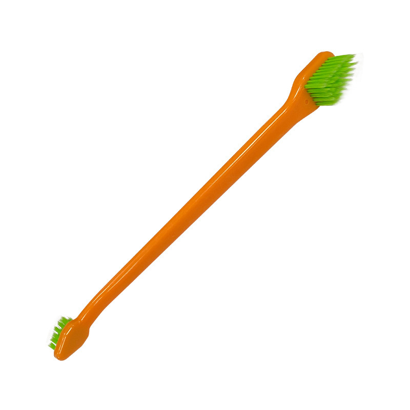 Set de cepillo de dientes para mascotas, cepillo de dientes de dedo para mascotas, cepillo de dientes de doble cabeza, limpieza oral para perros, set de cepillo de dientes para perros, gatos