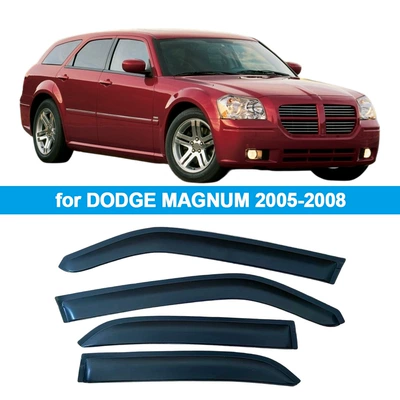 Suitable for Dodge Magnum 2005-2008 Rain Shield Side Window Deflector Rain Eyebrow Thickened Light-Transmitting (Rain shield) - for-dodge-magnum-2005-20084pcs