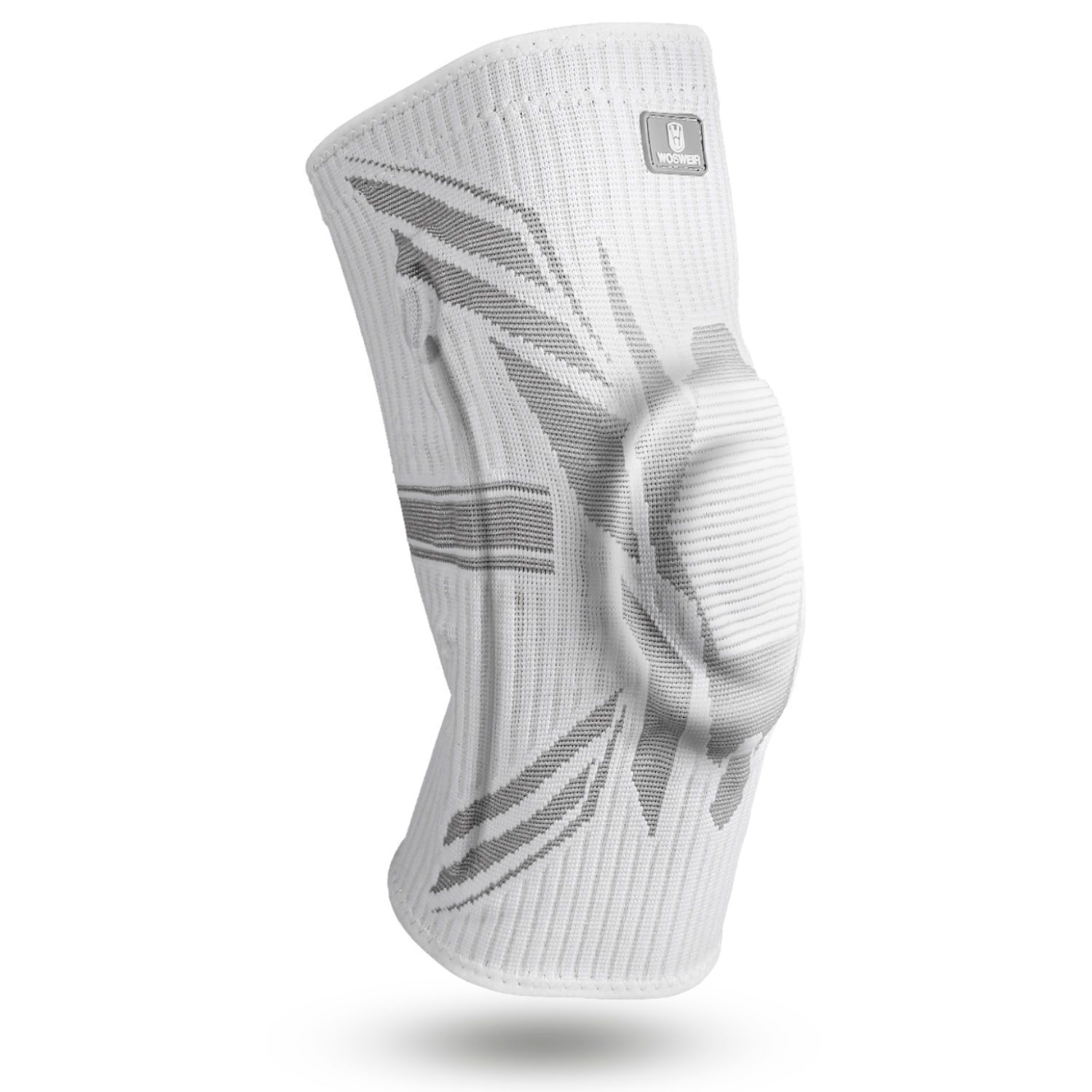 Rodilleras deportivas de verano para saltar la cuerda de nailon alargada para correr baloncesto para hombres y mujeres cubierta protectora profesional antideslizante para rodillas