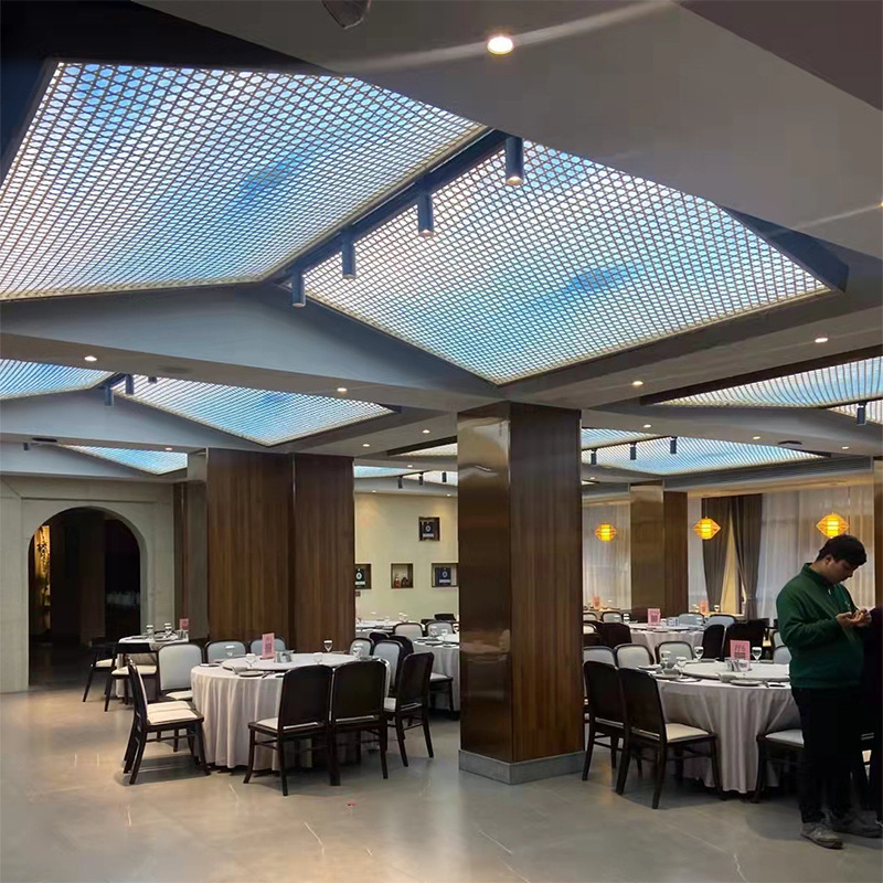 鏤空竹編裝修吊頂竹蓆婚禮布置民宿酒店農家樂裝飾屏風隔斷網