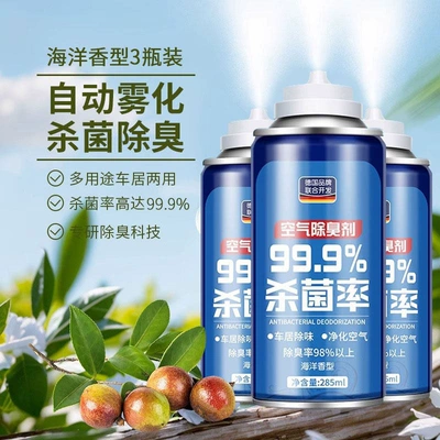 Suitable for eliminating odors in: Air cooling agent for vehicle - 3-pack-ocean-fresh-fragrance