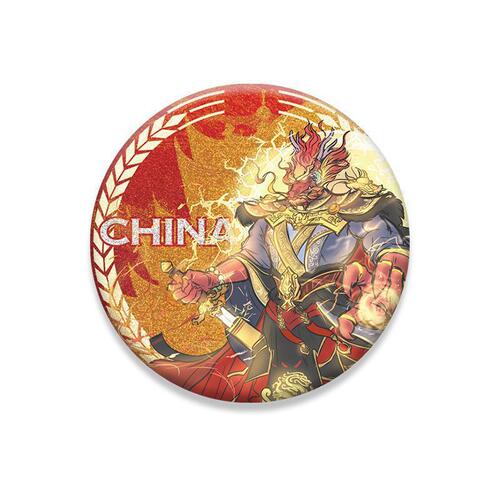 【Hongyi】Original Series of Ch National Style Illustration Standing Card Keychain Badges Acrylic Merchandise for Distribution