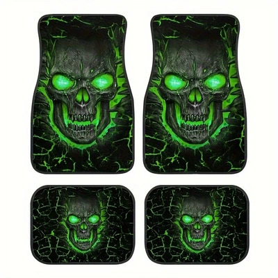 Avtomobil döşəmə paspasları – Dirt-Resistant, Wear-Resistant, Anti-Scratch Mats - x-car-floor-mat-48-3344cm-crystal-velvet-dot-plastic-bottom-two-piece-pack