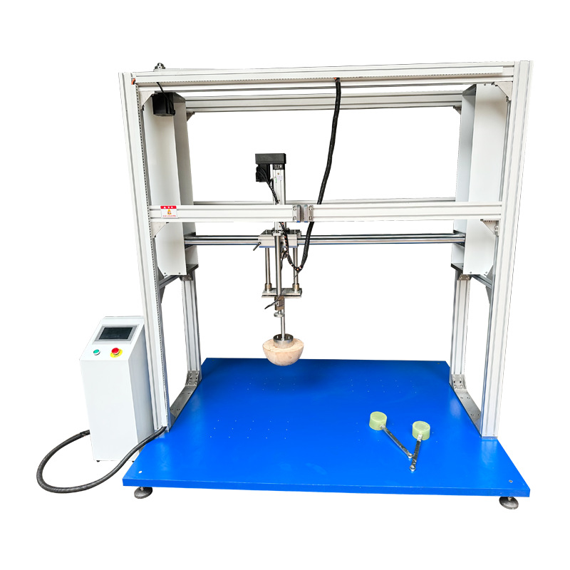 婴儿床侧面冲击试验机    床面抗冲击测试仪器