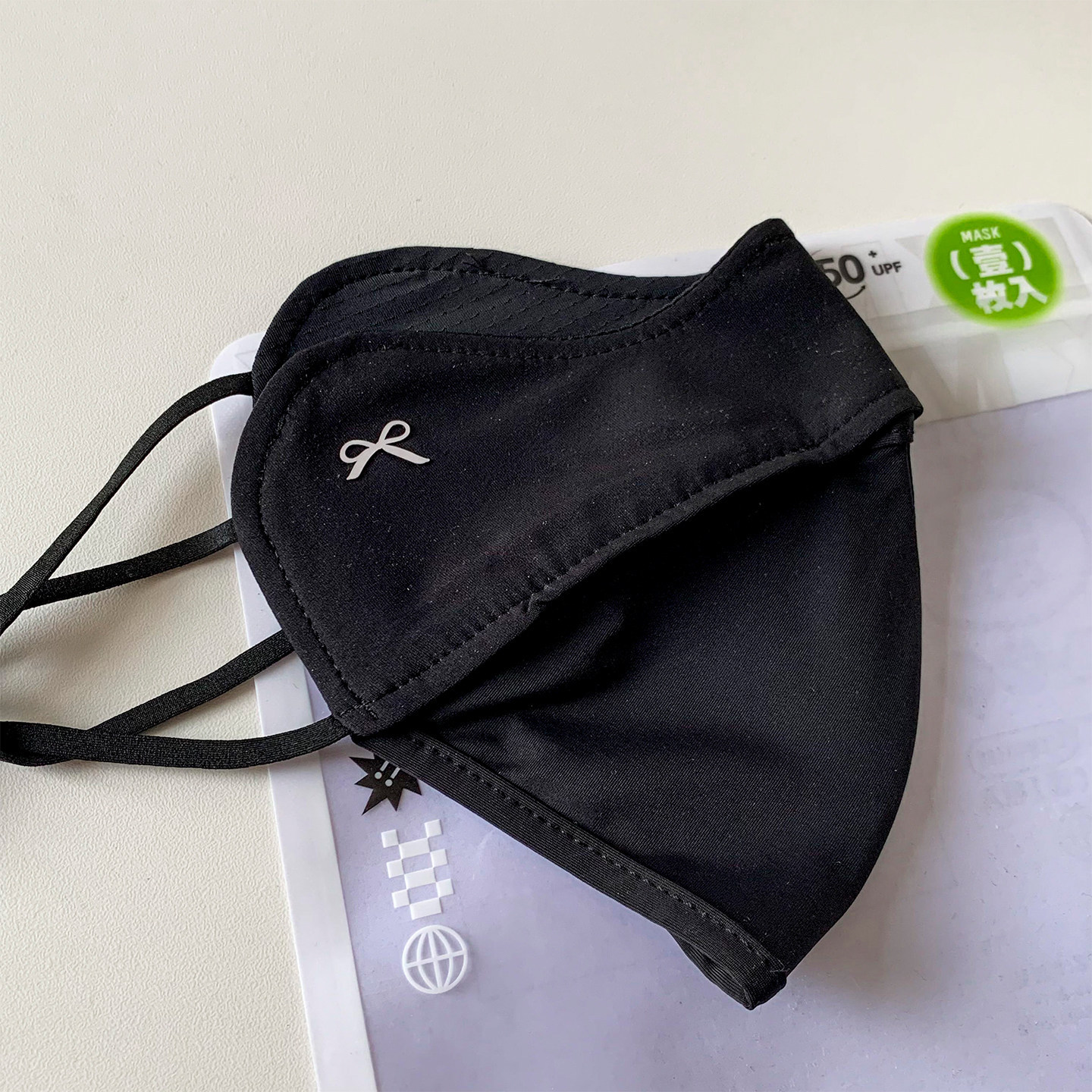 face-covering Veil New Bowknot Eye Ice Slk Sunscreen Mask For Women, Summer UV Protecton Sunshade Face Mask, 3D Three-Dmensonal_voghion.com